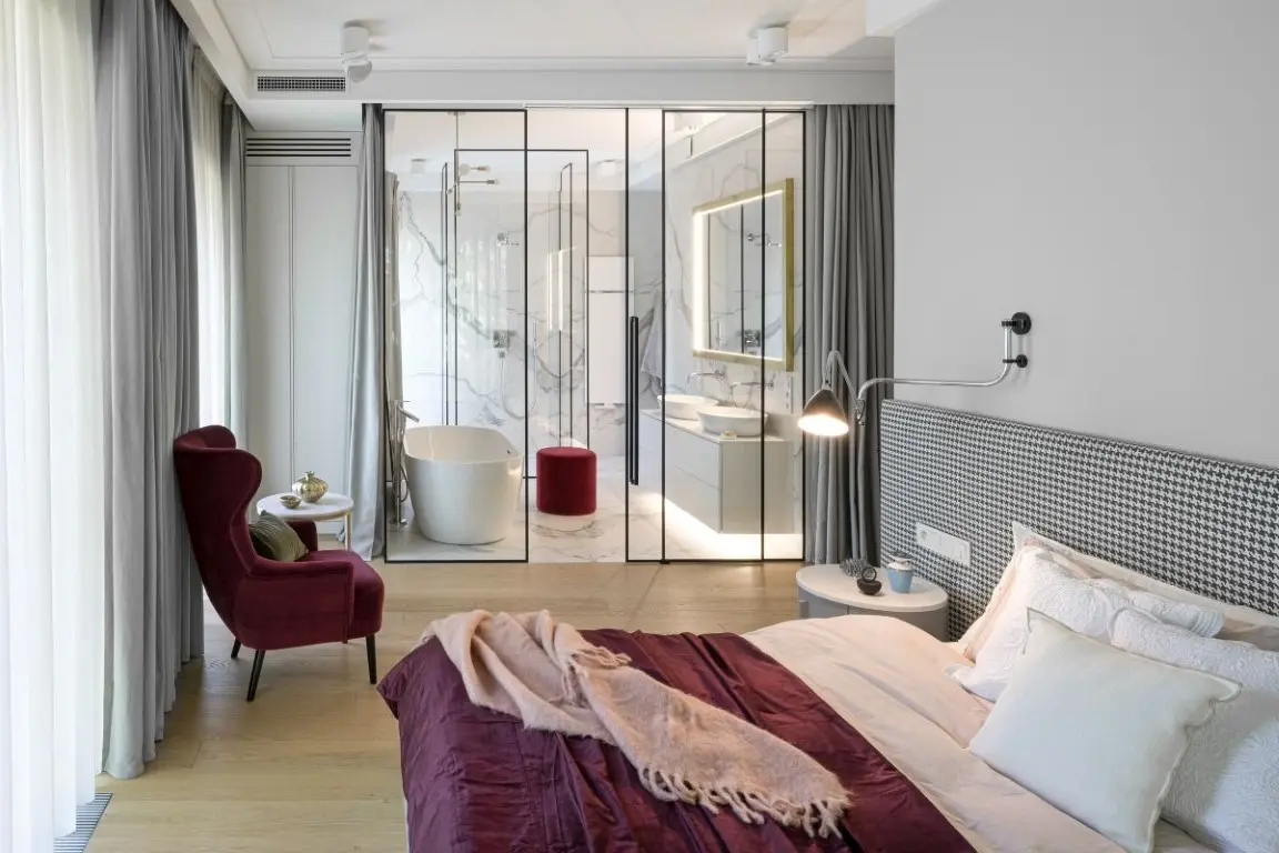 Mieszkanie z widokiem na zieleń | Fot. Łukasz Zandecki | mat. pras. Pracownia Projektowa JIO