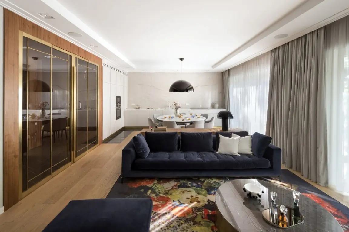 Mieszkanie z widokiem na zieleń | Fot. Łukasz Zandecki | mat. pras. Pracownia Projektowa JIO