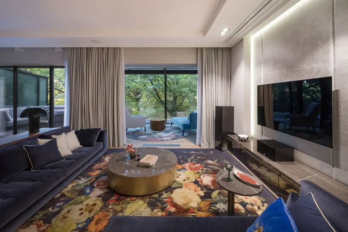 Mieszkanie z widokiem na zieleń | Fot. Łukasz Zandecki | mat. pras. Pracownia Projektowa JIO