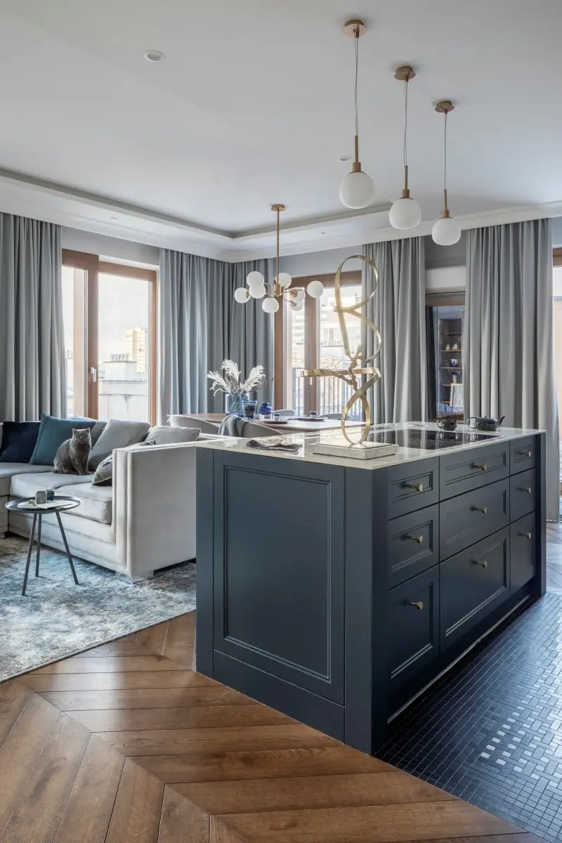 projekt: Kamińska Stańczak Design | fot.: Marcin Grabowiecki | Stylizacja: Eliza Mrozińska