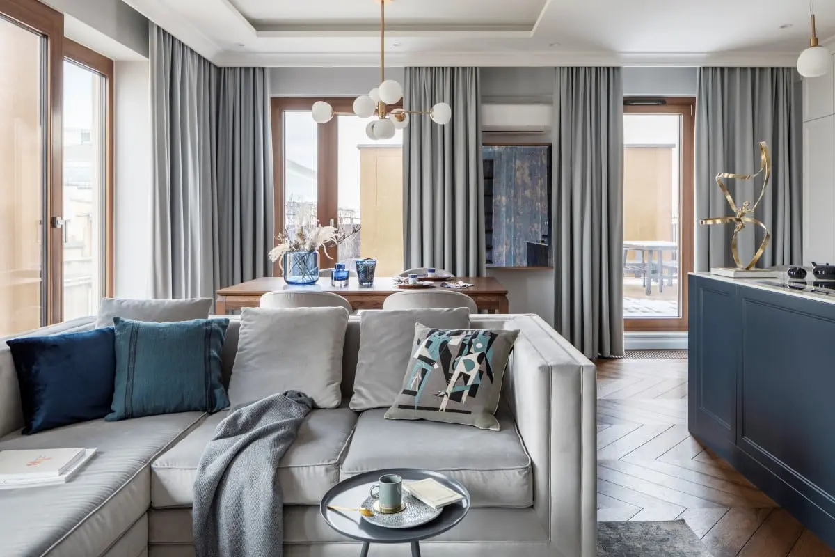 projekt: Kamińska Stańczak Design | fot.: Marcin Grabowiecki | Stylizacja: Eliza Mrozińska