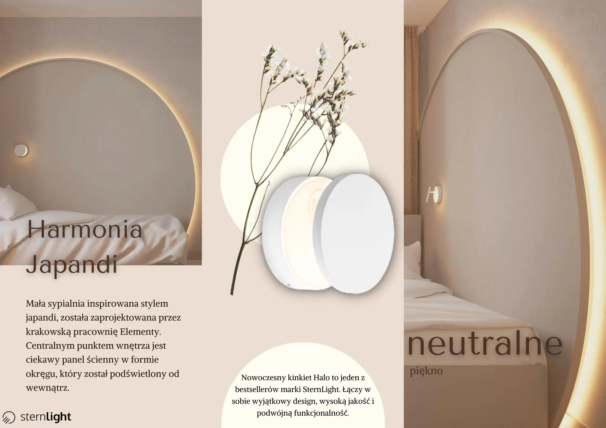 Kinkiet Halo SternLight