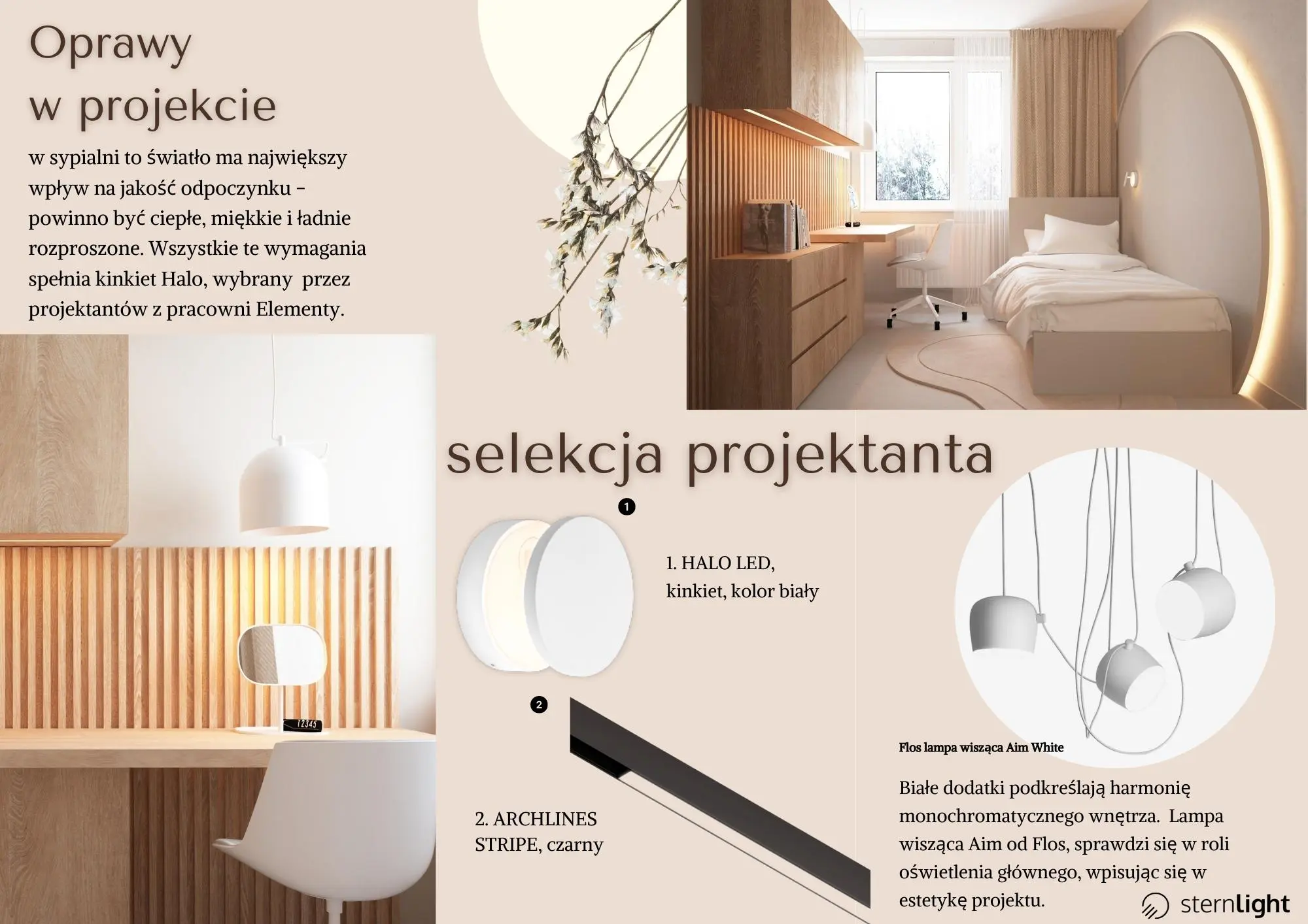 Kinkiet Halo SternLight