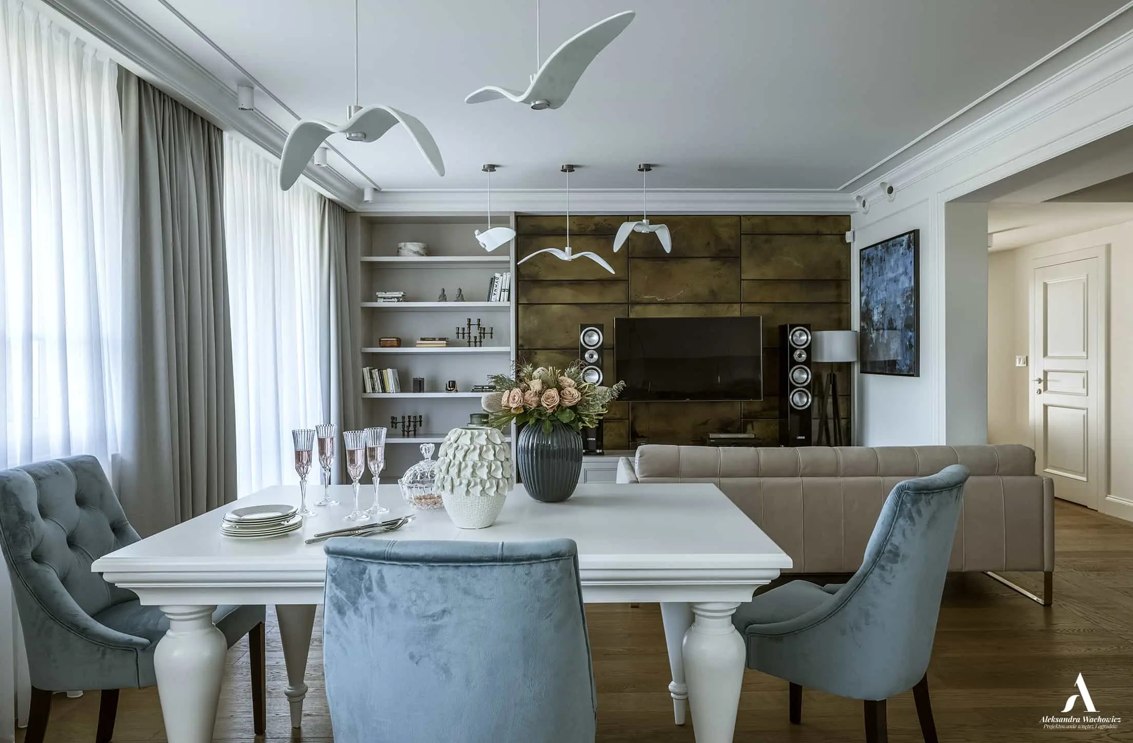 proj. Aleksandra Wachowicz Projektowanie Wnętrz i Ogrodów
