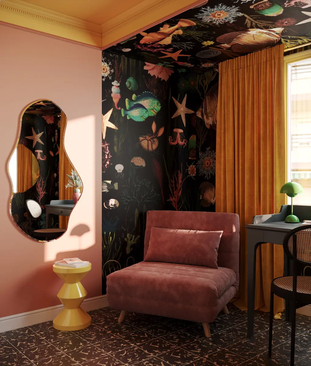 Proj.: Kristina Busko; Wizualizacje: Svitlana Ostrowska (IG: ostrowska_3d)