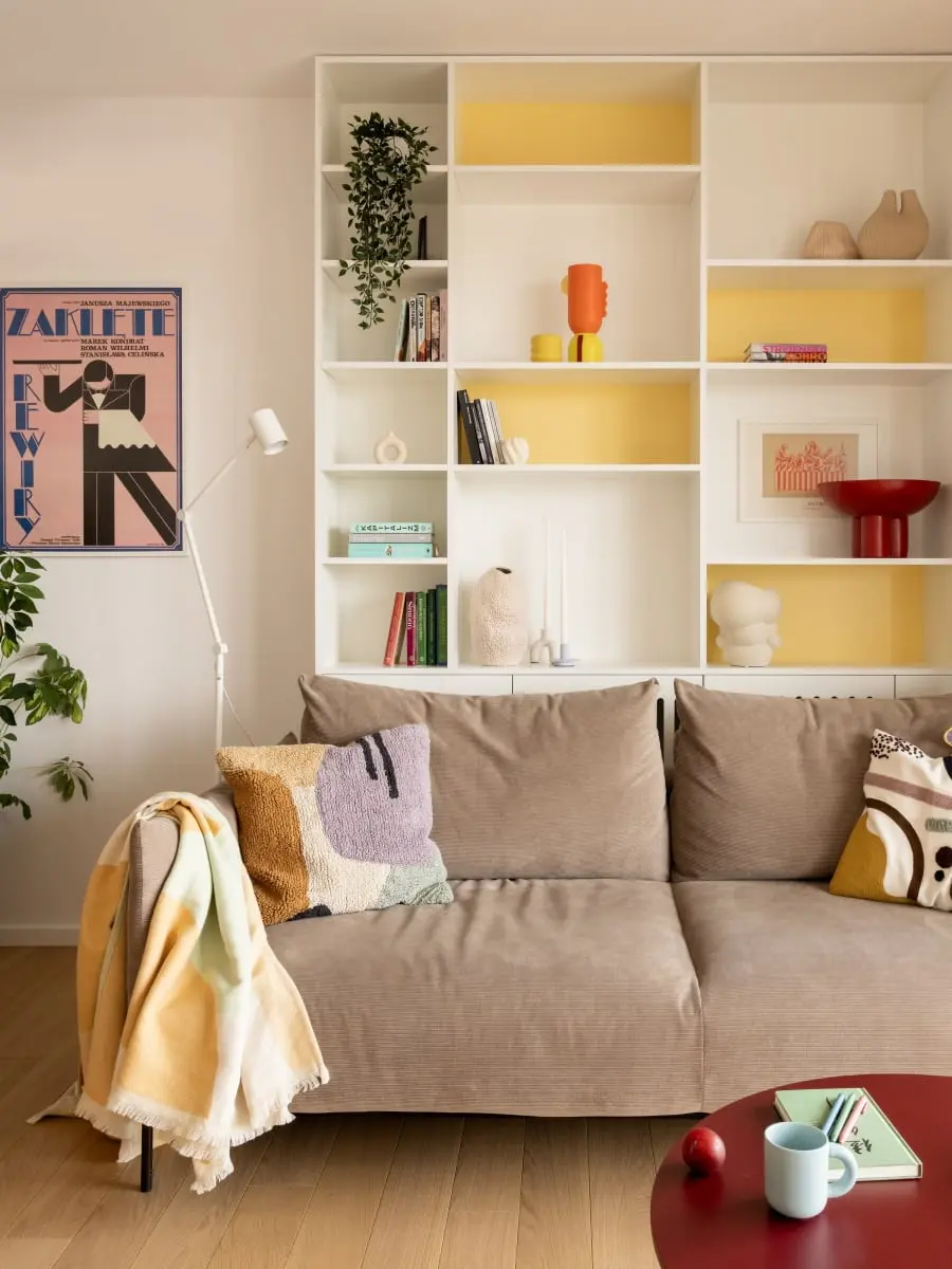 Proj.: Studio Projektowania Wnętrz Inbalance; Fot. i stylizacja: Aleksandra Dermont