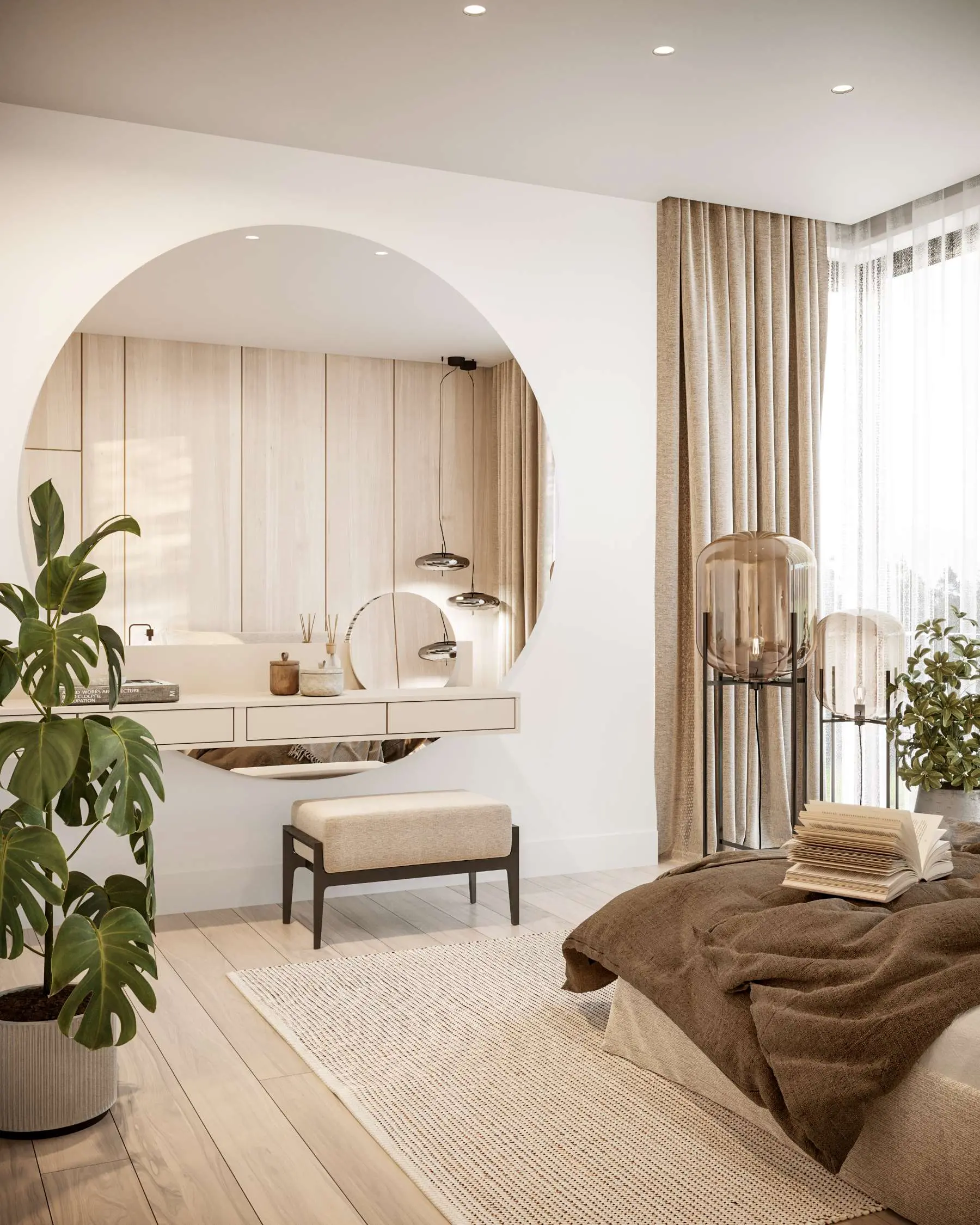 Sypialnia projekt Internity Home 