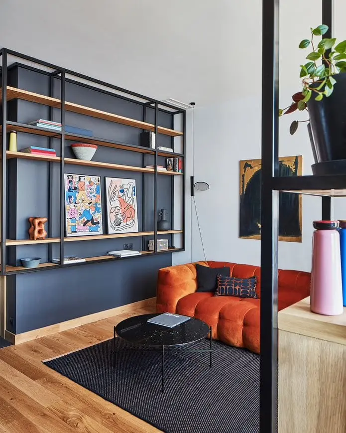 Kawalerka w klimacie loft | Design: Roland Stańczyk