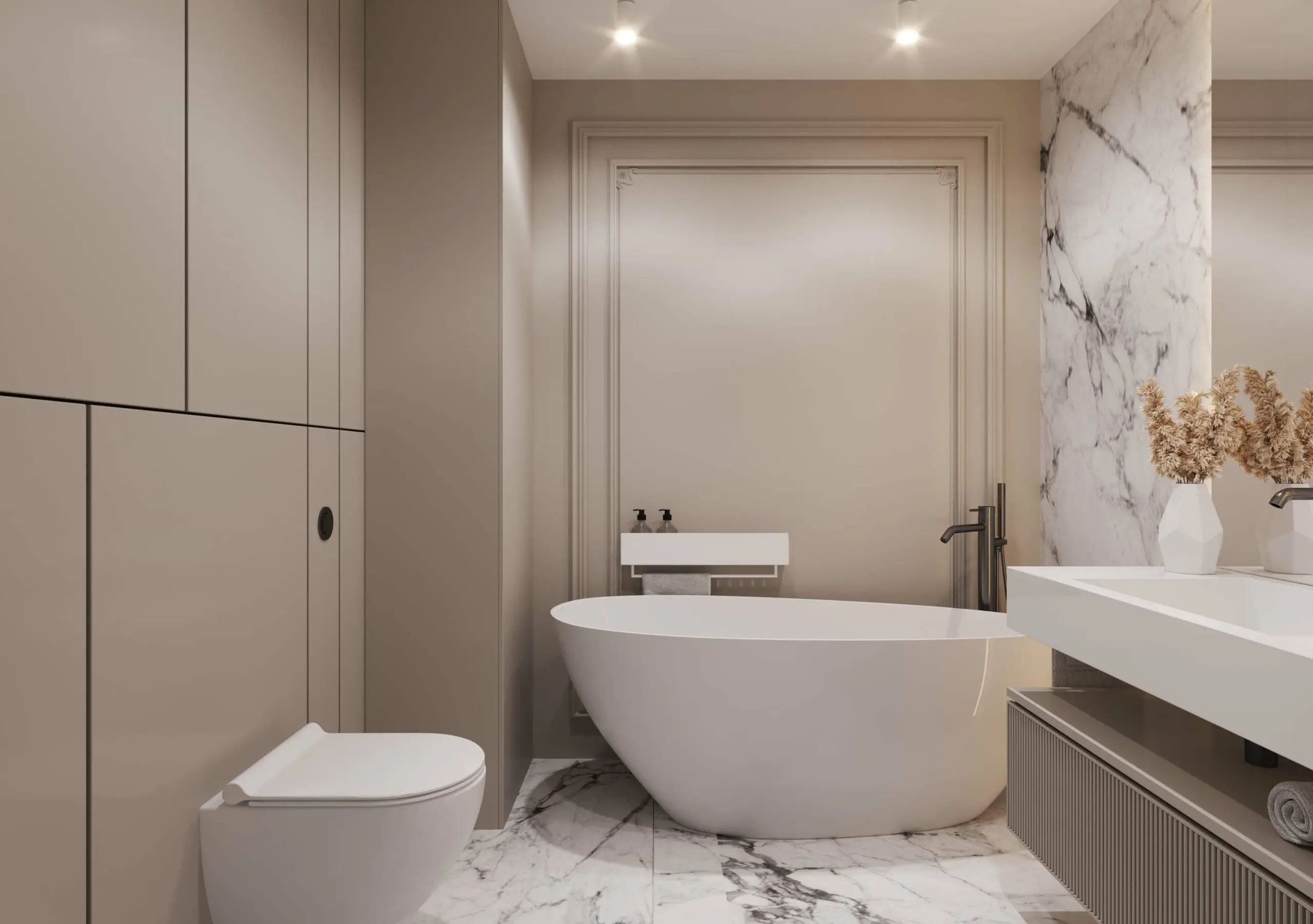 Apartament w beżach 