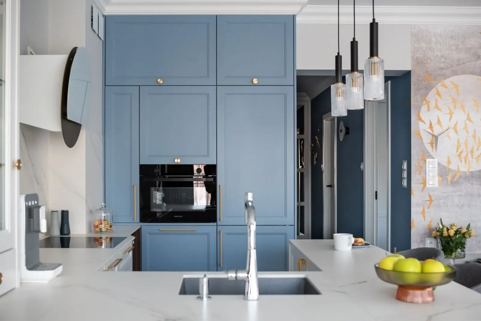 65-metrowe mieszkanie nad jeziorem Mikołajskim | Design: Alicja Łotysz-Pogorzelska z Pracowni Amaltea