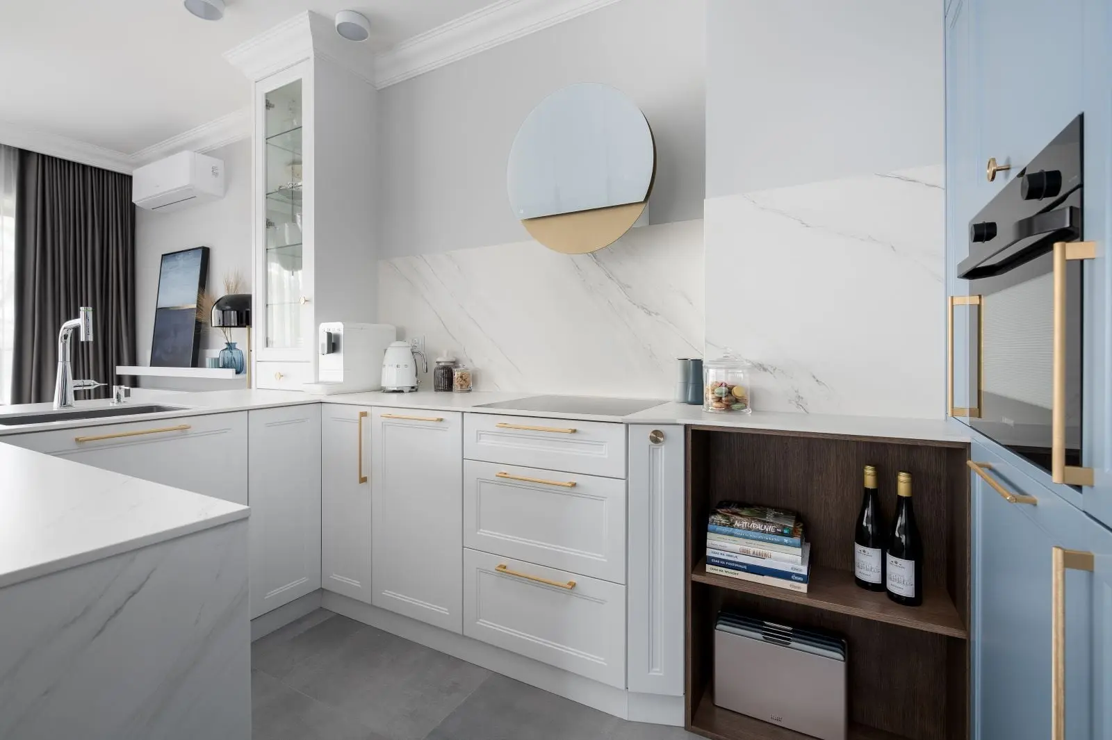 65-metrowe mieszkanie nad jeziorem Mikołajskim | Design: Alicja Łotysz-Pogorzelska z Pracowni Amaltea