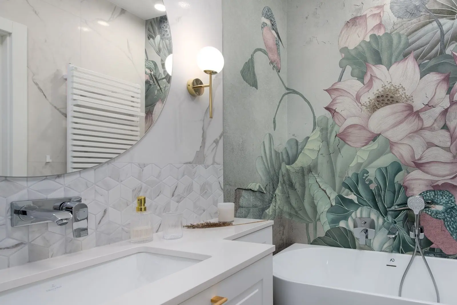 65-metrowe mieszkanie nad jeziorem Mikołajskim | Design: Alicja Łotysz-Pogorzelska z Pracowni Amaltea