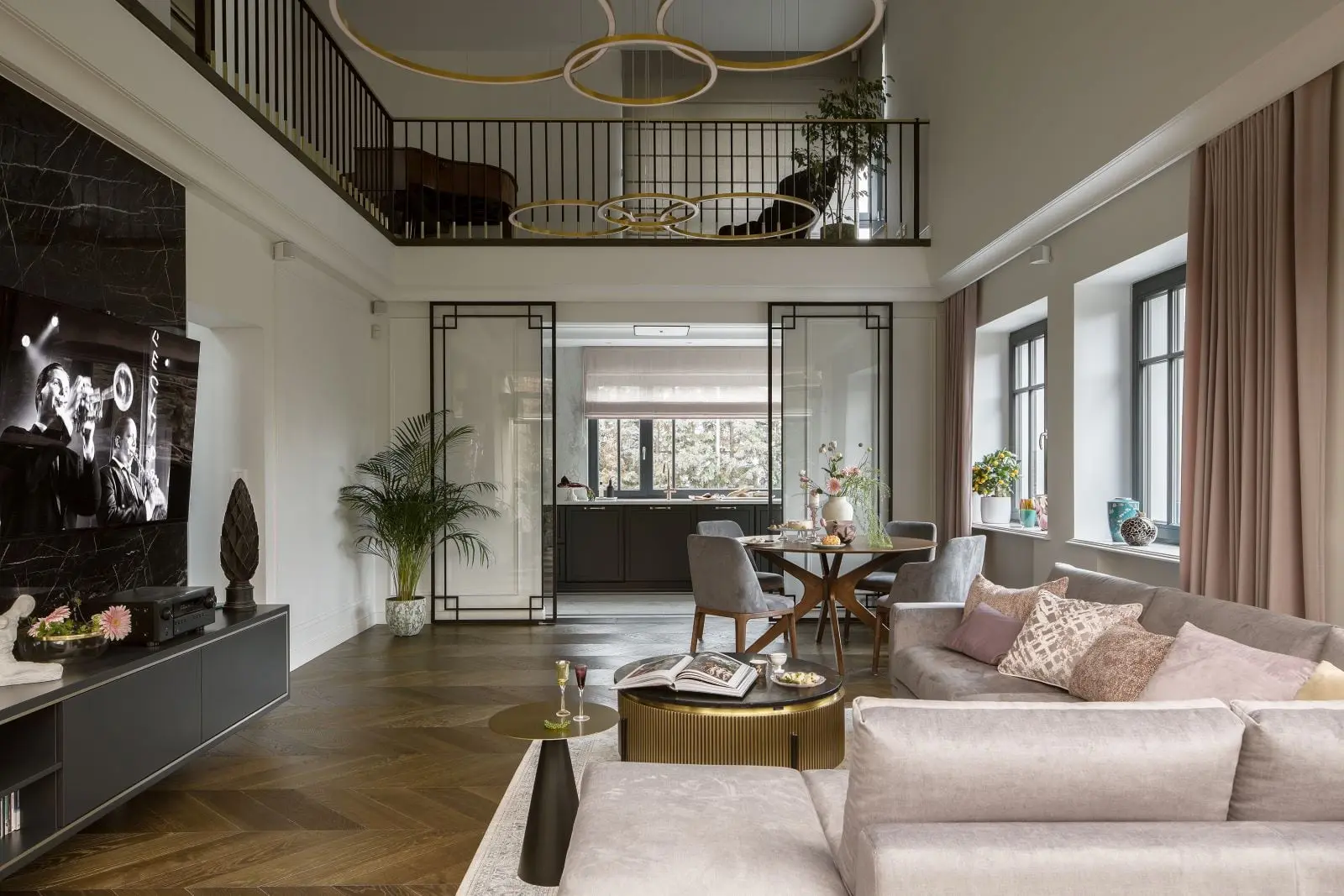 DOM MODERN CLASSIC Z AKCENTAMI ART DÉCO W KRAKOWIE | DESIGN: MANGO INVESTMENTS