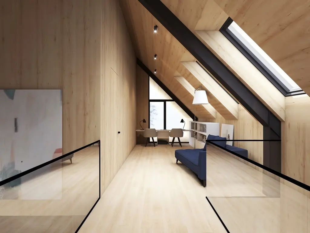 DOM NAD JEZIOREM | PROJ: YO HOME DESIGN PROJEKTOWANIE WNĘTRZ