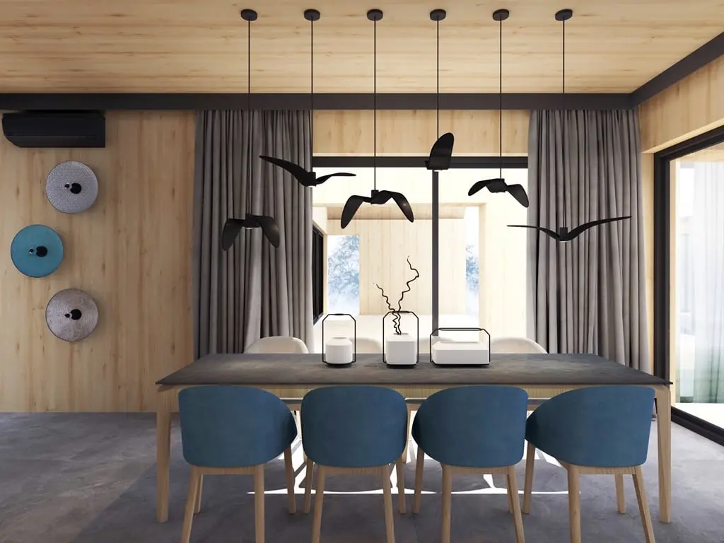 DOM NAD JEZIOREM | PROJ: YO HOME DESIGN PROJEKTOWANIE WNĘTRZ