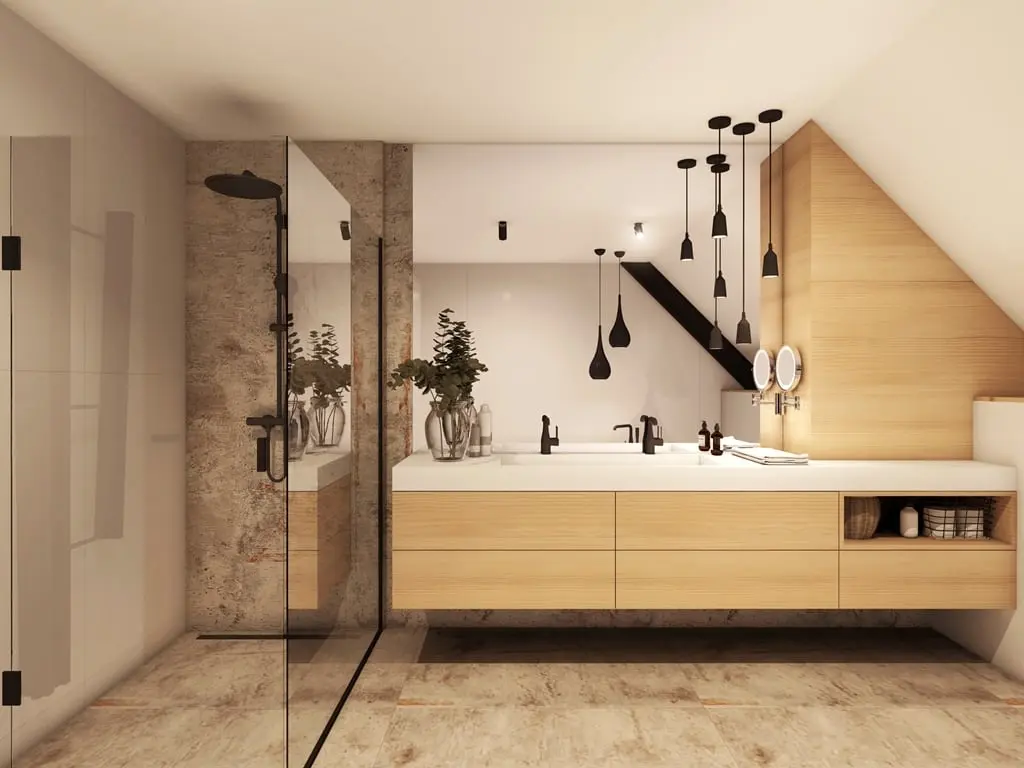 DOM NAD JEZIOREM | PROJ: YO HOME DESIGN PROJEKTOWANIE WNĘTRZ