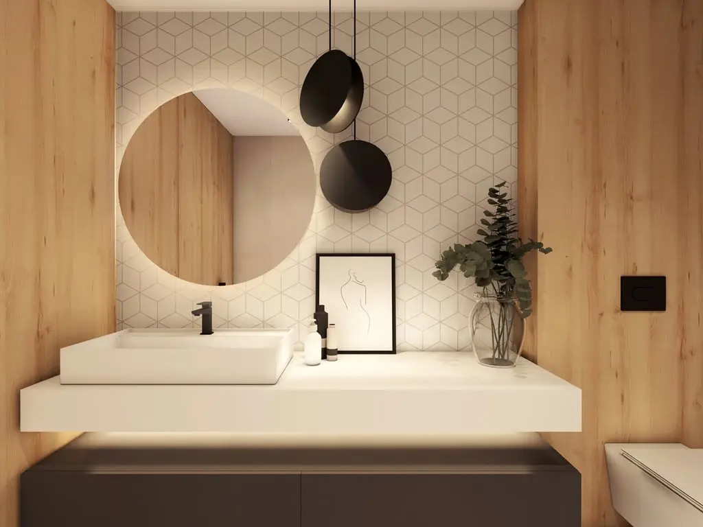 DOM NAD JEZIOREM | PROJ: YO HOME DESIGN PROJEKTOWANIE WNĘTRZ