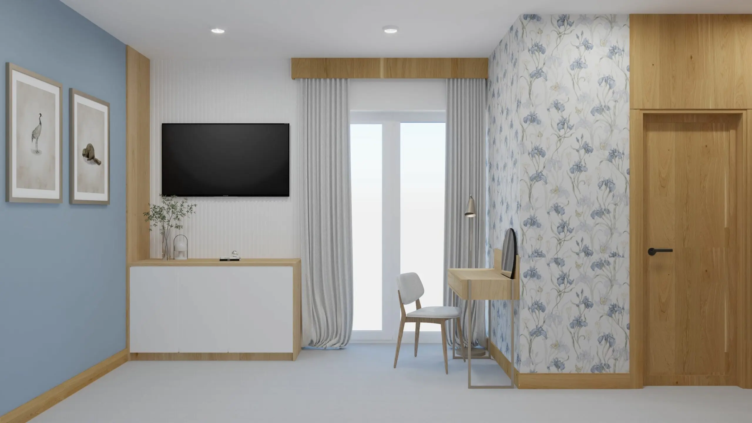 Pokoje gościnne w pensjonacie w Białowieży | Projekt Internity Home