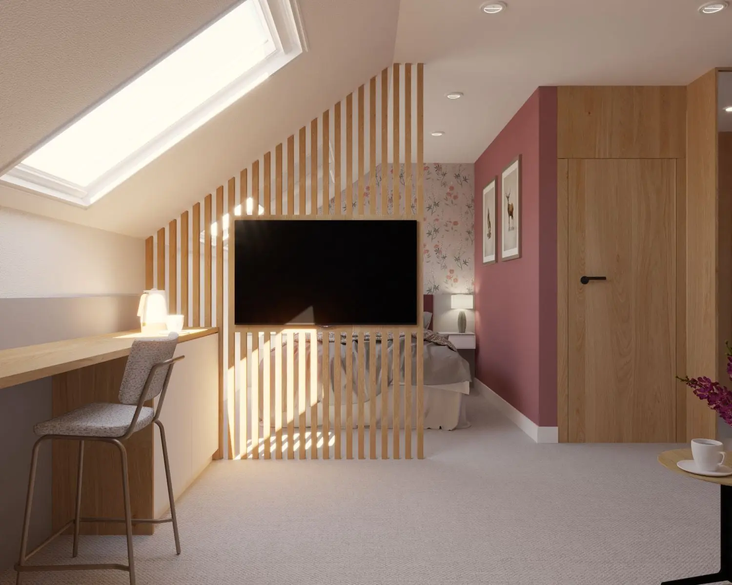 Pokoje gościnne w pensjonacie w Białowieży | Projekt Internity Home