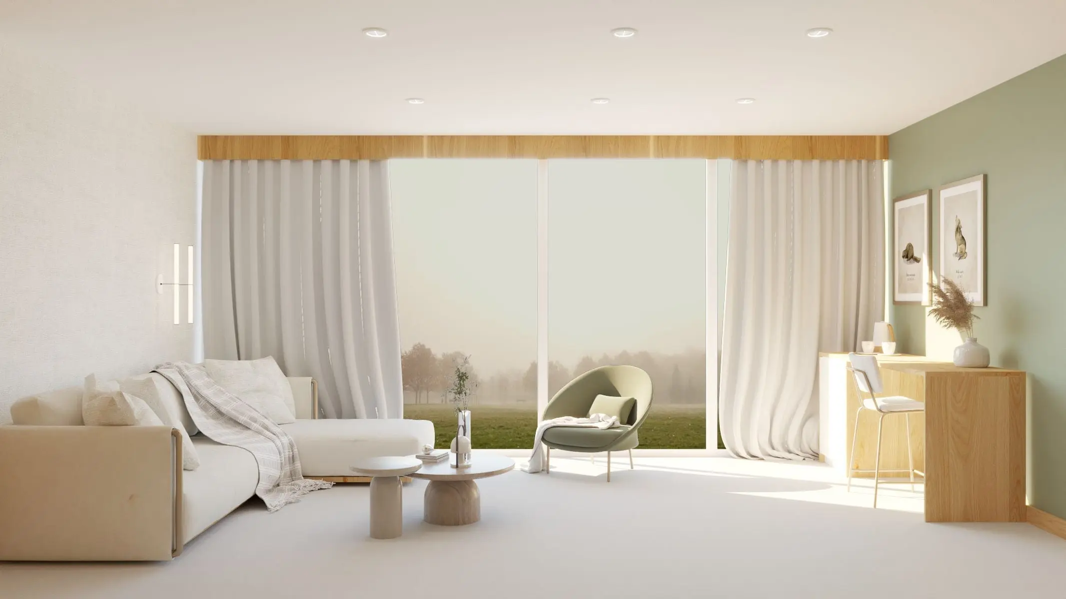 Pokoje gościnne w pensjonacie w Białowieży | Projekt Internity Home