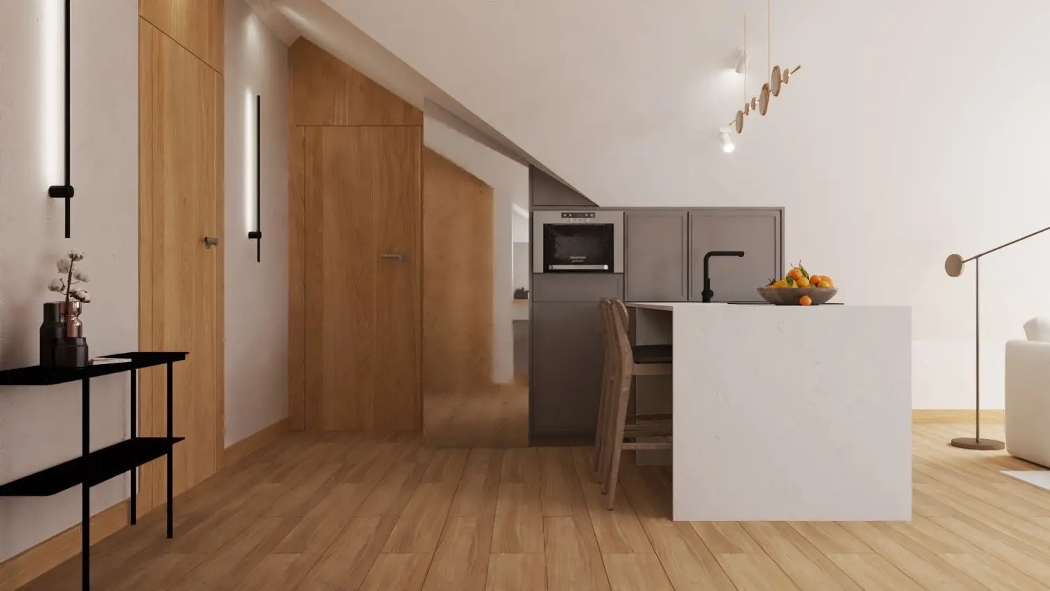 Pokoje gościnne w pensjonacie w Białowieży | Projekt Internity Home