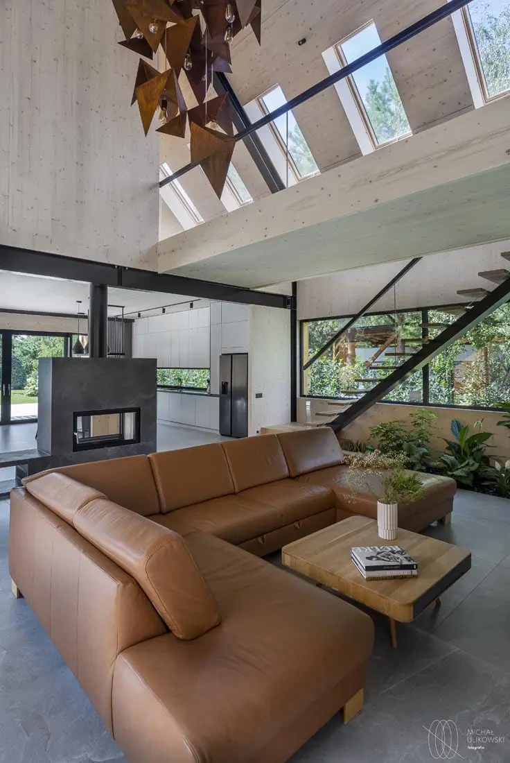 DOM NAD JEZIOREM | PROJ: YO HOME DESIGN PROJEKTOWANIE WNĘTRZ