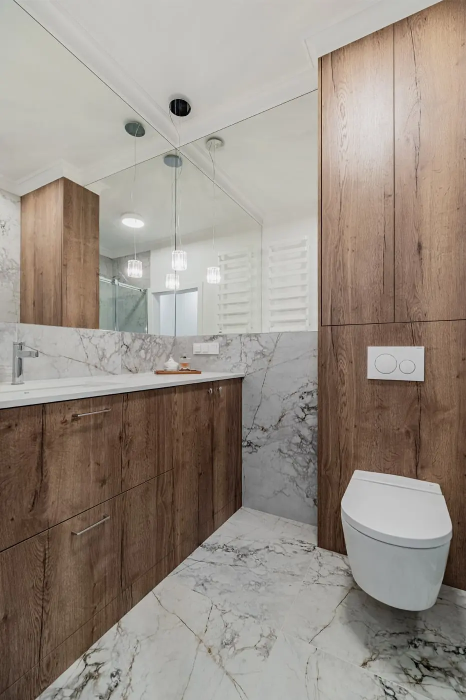 Projekt: Aleksandra Polakowska, Pracownia Architektury Wnętrz Deer Design Projekt mebli: Daniel Stochniałek z Pracowni Stolarskiej Deer Wood Zdjęcia: Zagórny Studio