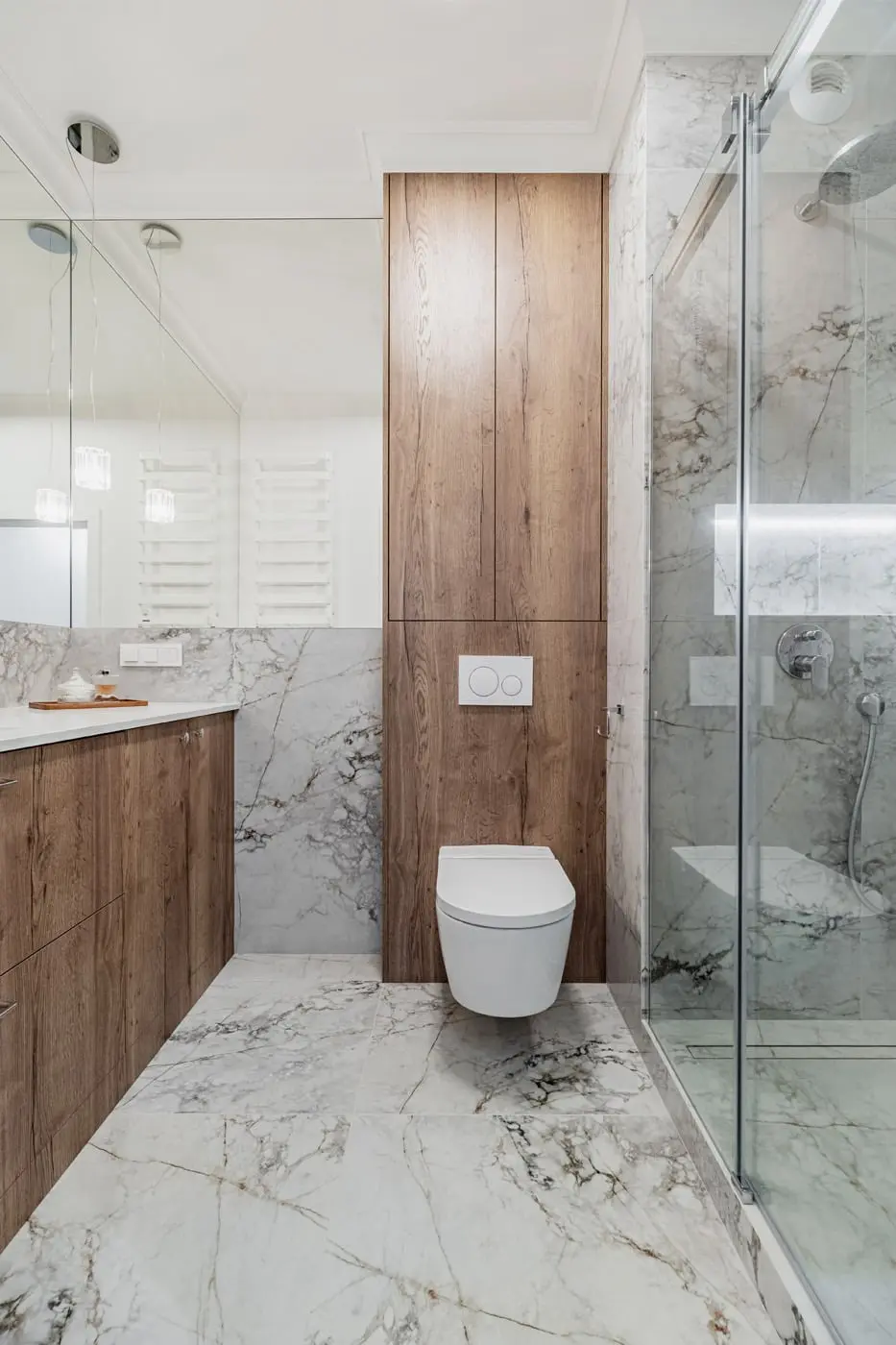 Projekt: Aleksandra Polakowska, Pracownia Architektury Wnętrz Deer Design Projekt mebli: Daniel Stochniałek z Pracowni Stolarskiej Deer Wood Zdjęcia: Zagórny Studio