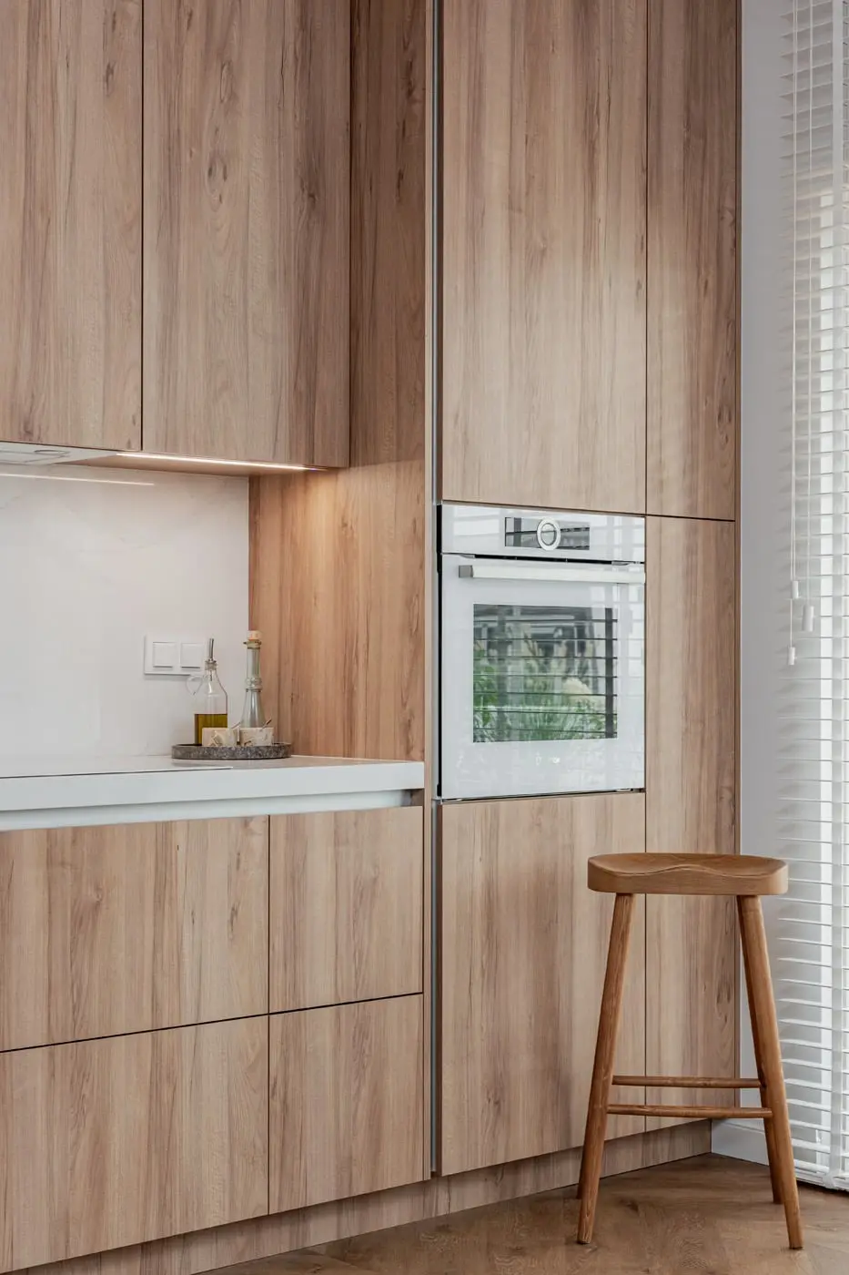 Projekt: Aleksandra Polakowska, Pracownia Architektury Wnętrz Deer Design Projekt mebli: Daniel Stochniałek z Pracowni Stolarskiej Deer Wood Zdjęcia: Zagórny Studio