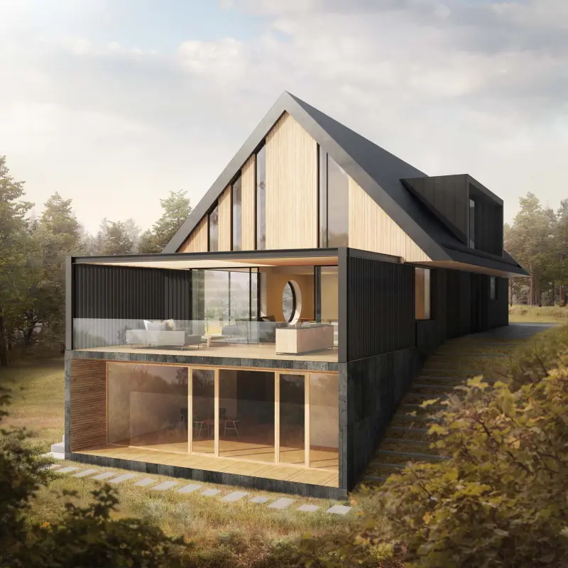Dom słowiański | Proj.: BXB Studio