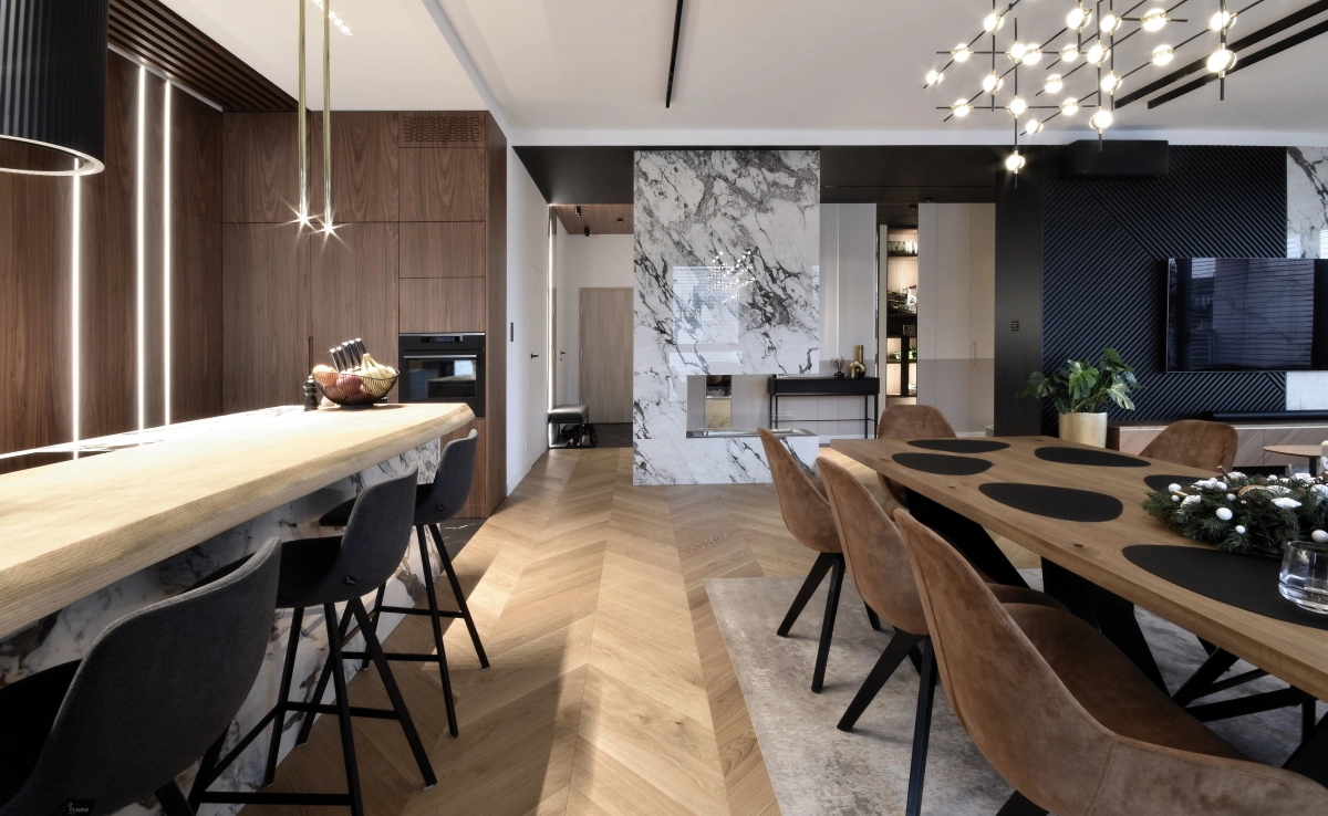 Proj.: Piotr Stolarek - Projektowanie wnętrz