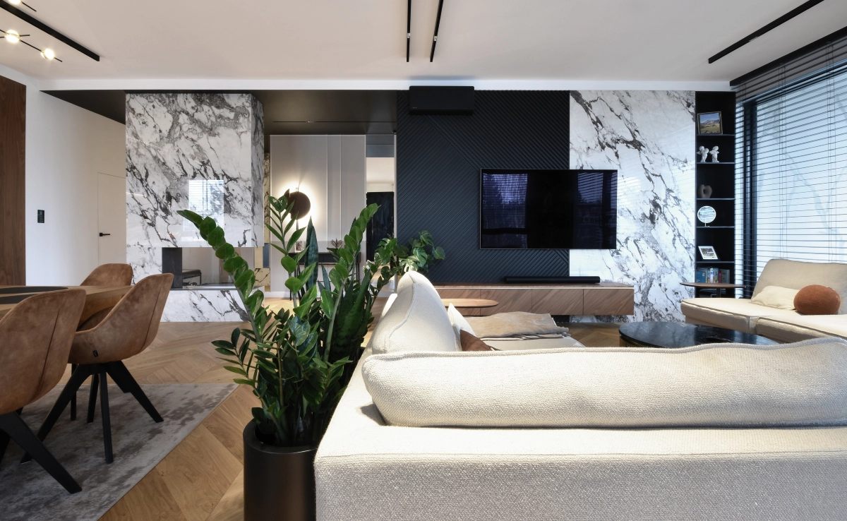 Proj.: Piotr Stolarek - Projektowanie wnętrz