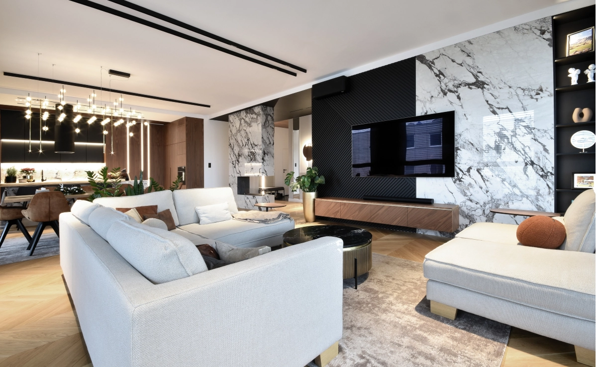 Proj.: Piotr Stolarek - Projektowanie wnętrz