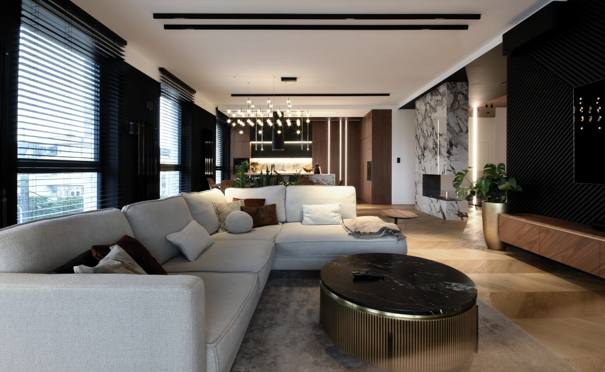 Proj.: Piotr Stolarek - Projektowanie wnętrz