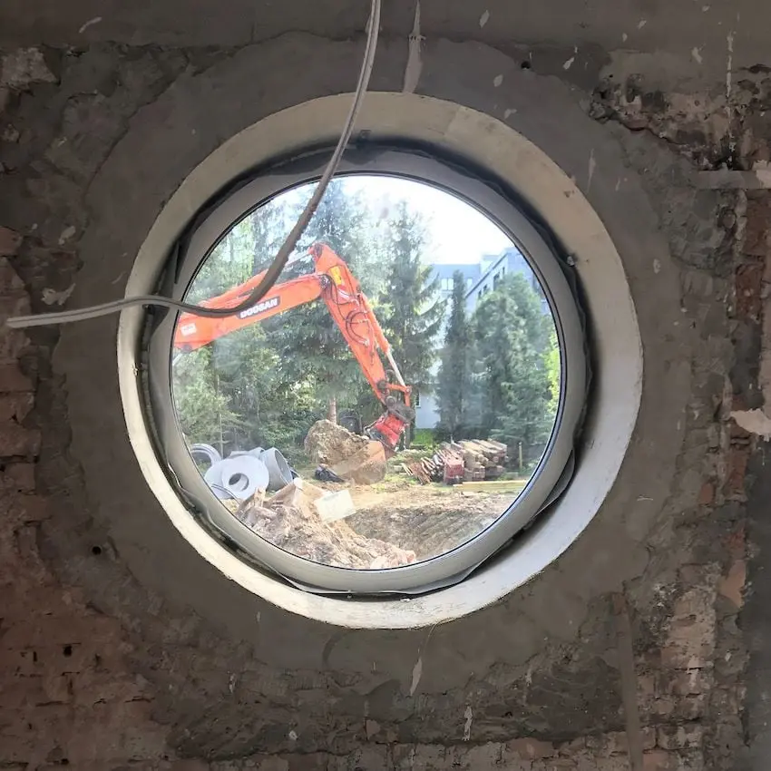 Dom przez przebudową