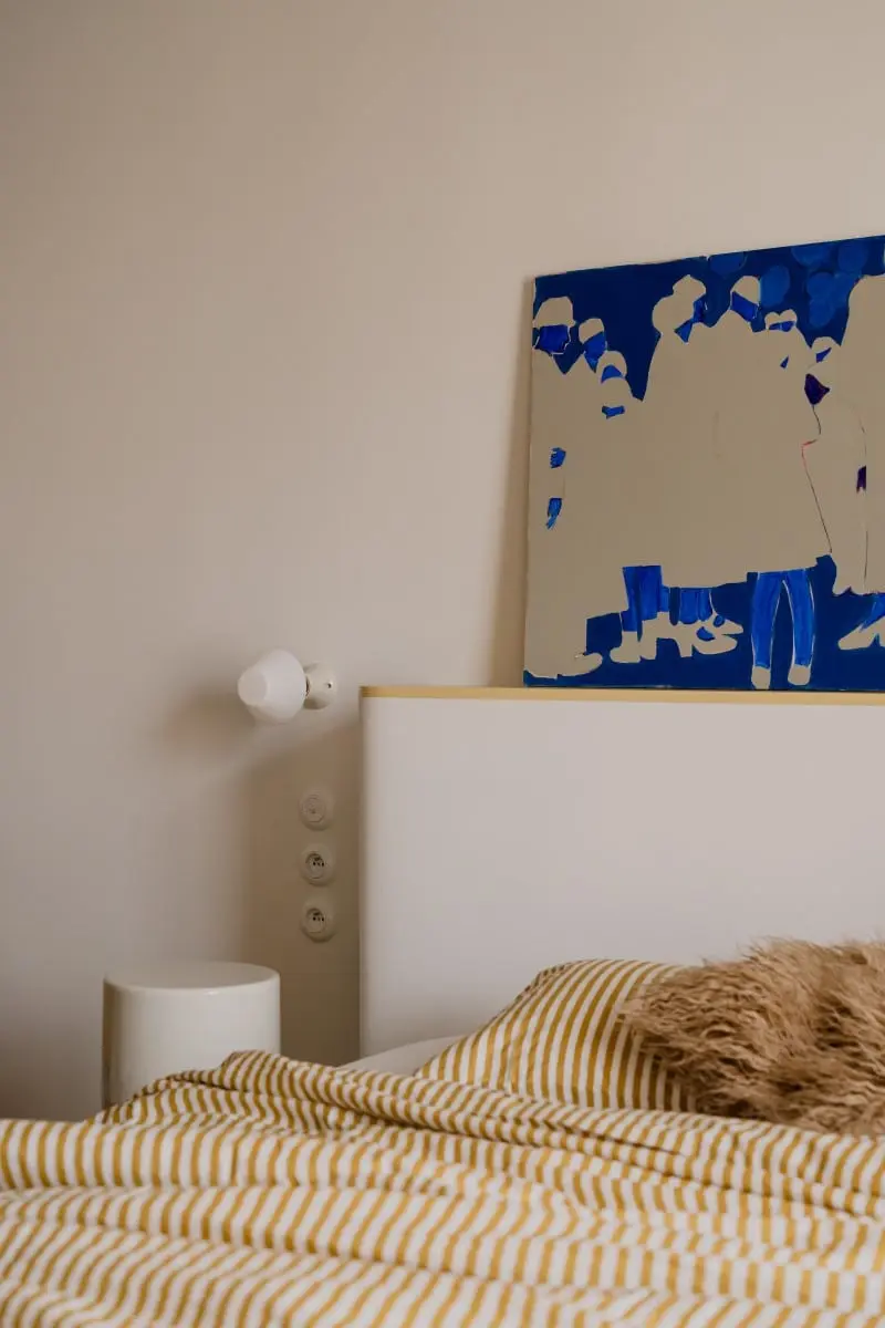 Obraz nad łóżkiem: Iwona Kobryń