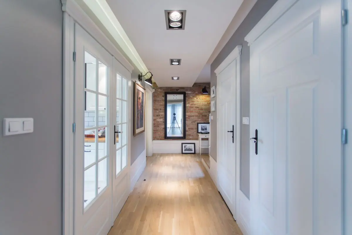 przedpokój w stylu skandynawskim