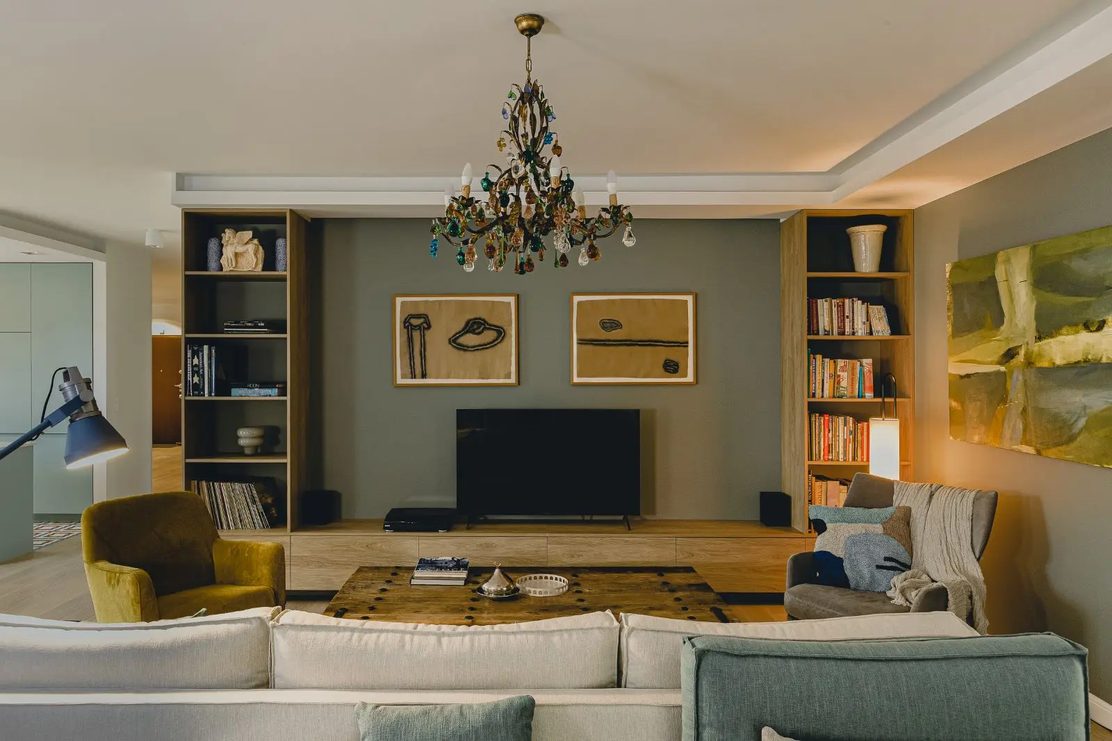 Projekt wnętrza: Karolina Strojecka-Kwapisz, Magdalena Krupczak, kanondesign.com.pl  Stylizacja: Paulina Ramlau  Zdjęcia: mrok.studio