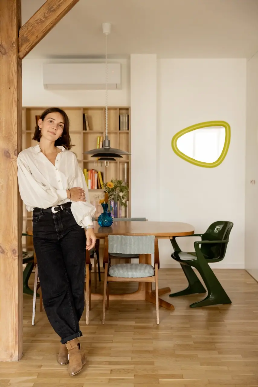Mieszkanie architektki Katarzyna Burak, współzałożycielka pracowni FUGA Architektura Wnętrz