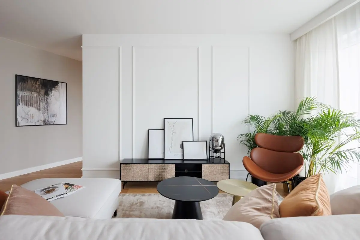 Zamieszkać na wyspie. Apartament w stylu modern classic