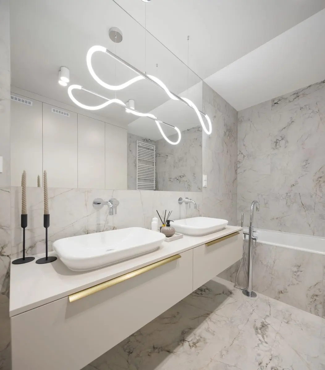 Zamieszkać na wyspie. Apartament w stylu modern classic