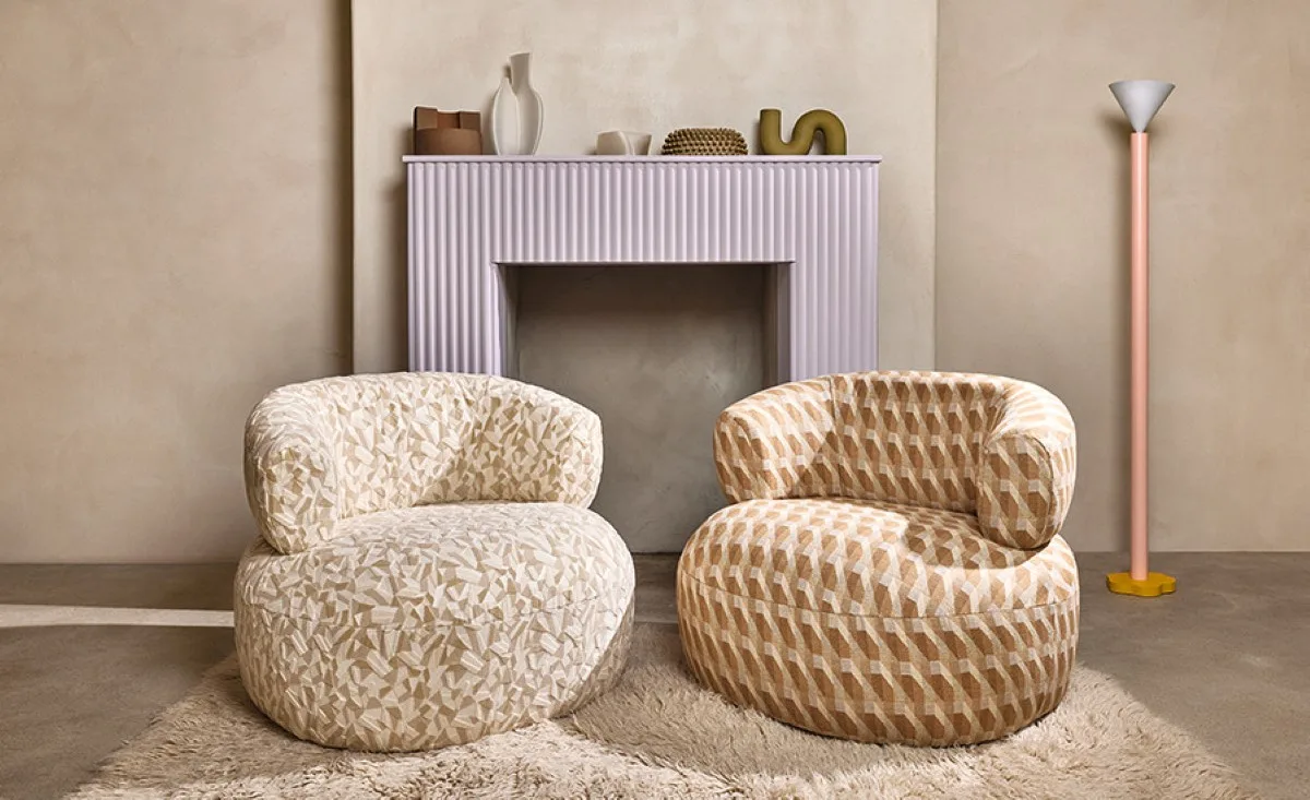 fioletowe akcenty we wnętrzach