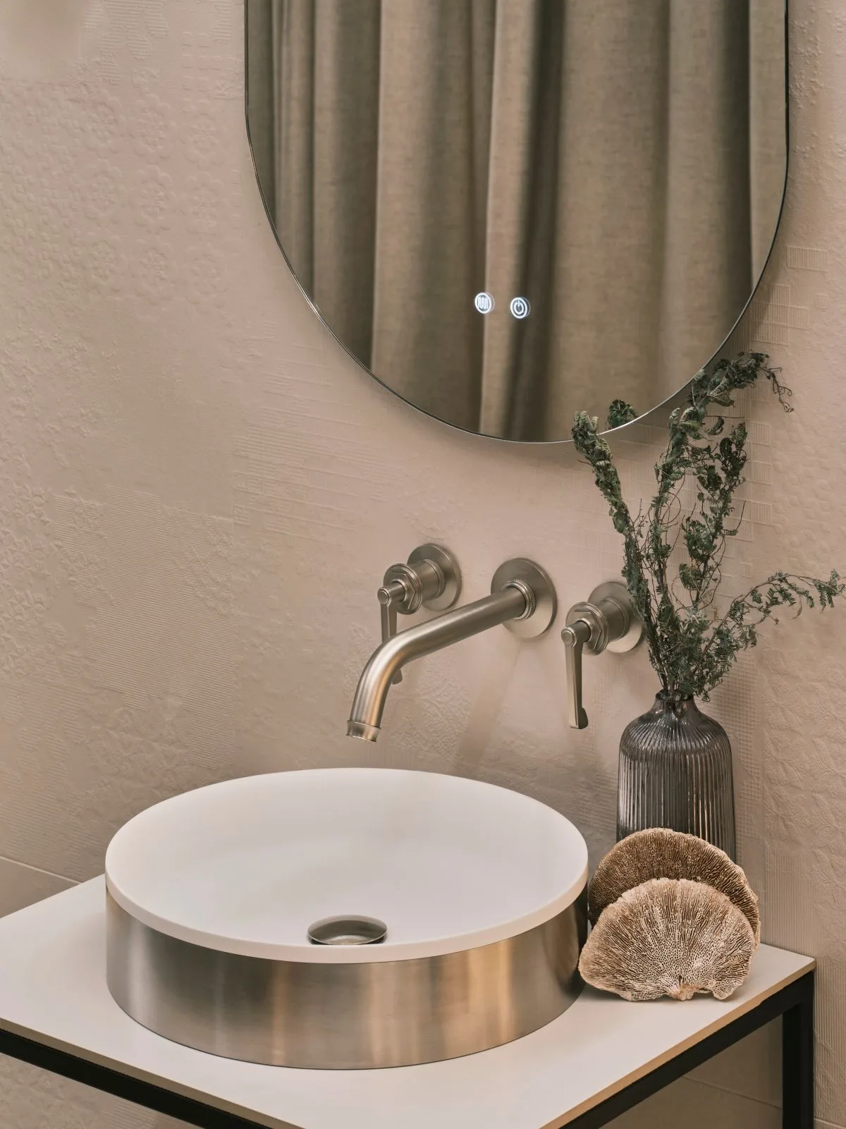 Internity Home Umywalka nablatowa 400 Tinman Reflect(IHFL011N)_1