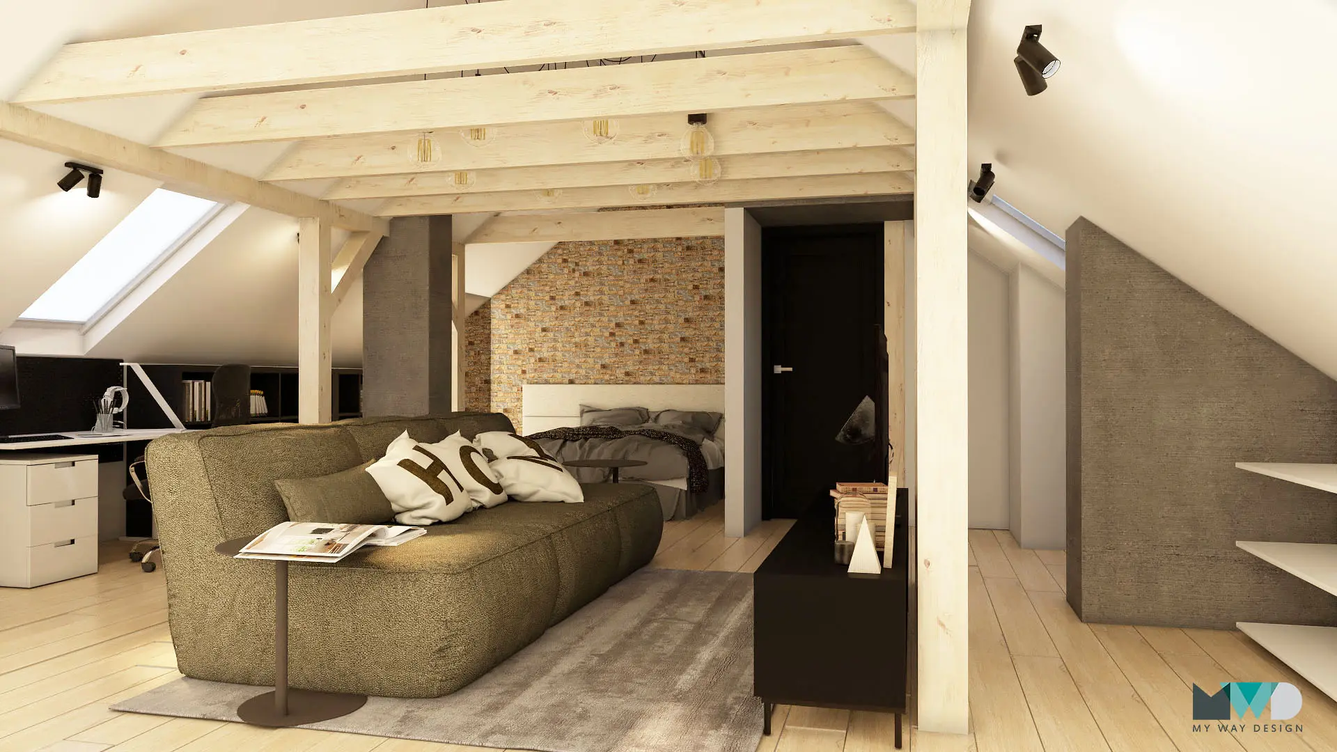 Projekt domu w Topolinie