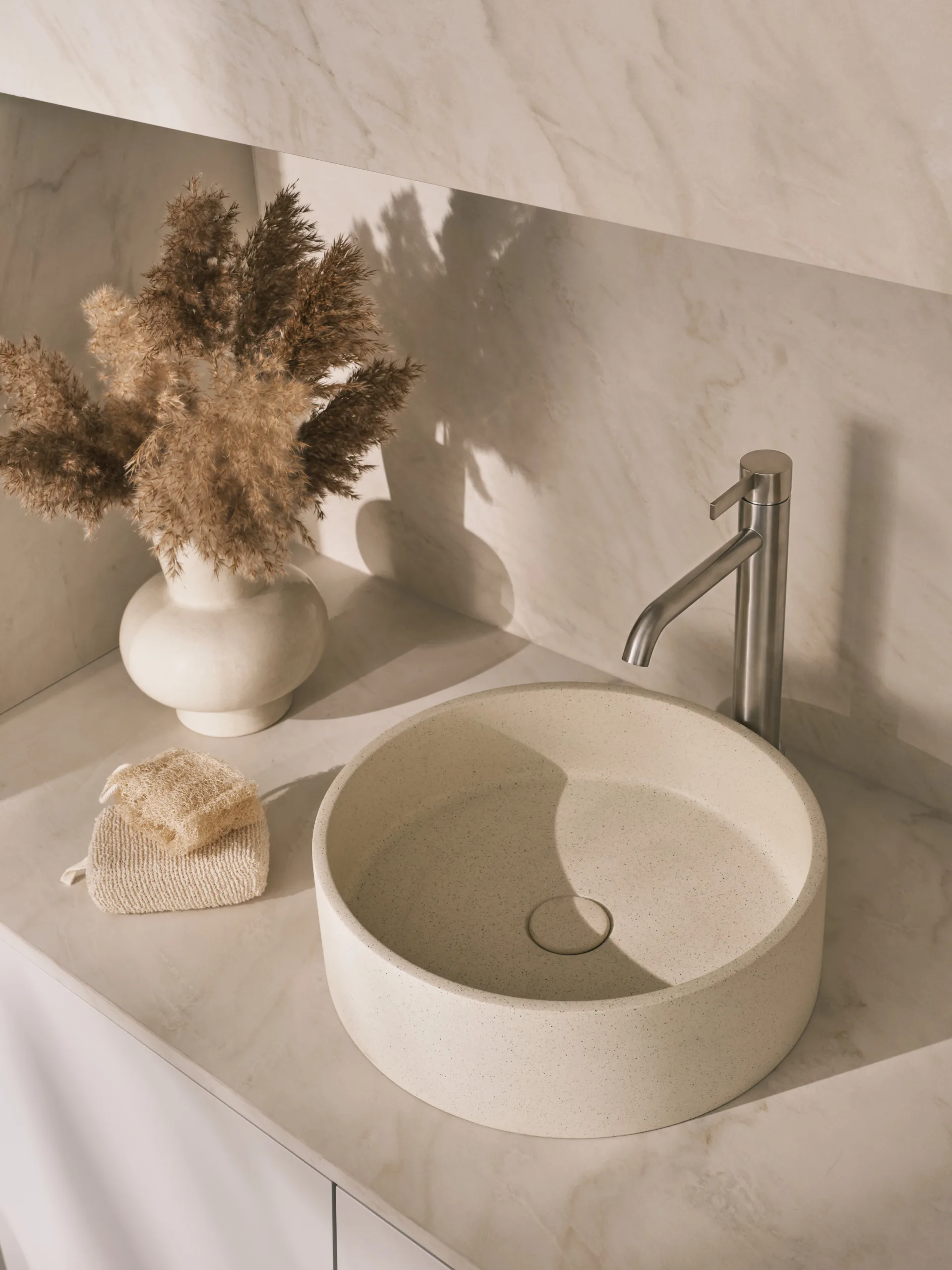Internity Home Konkrit Umywalka nablatowa White Sand (IHCO001G2).jpg