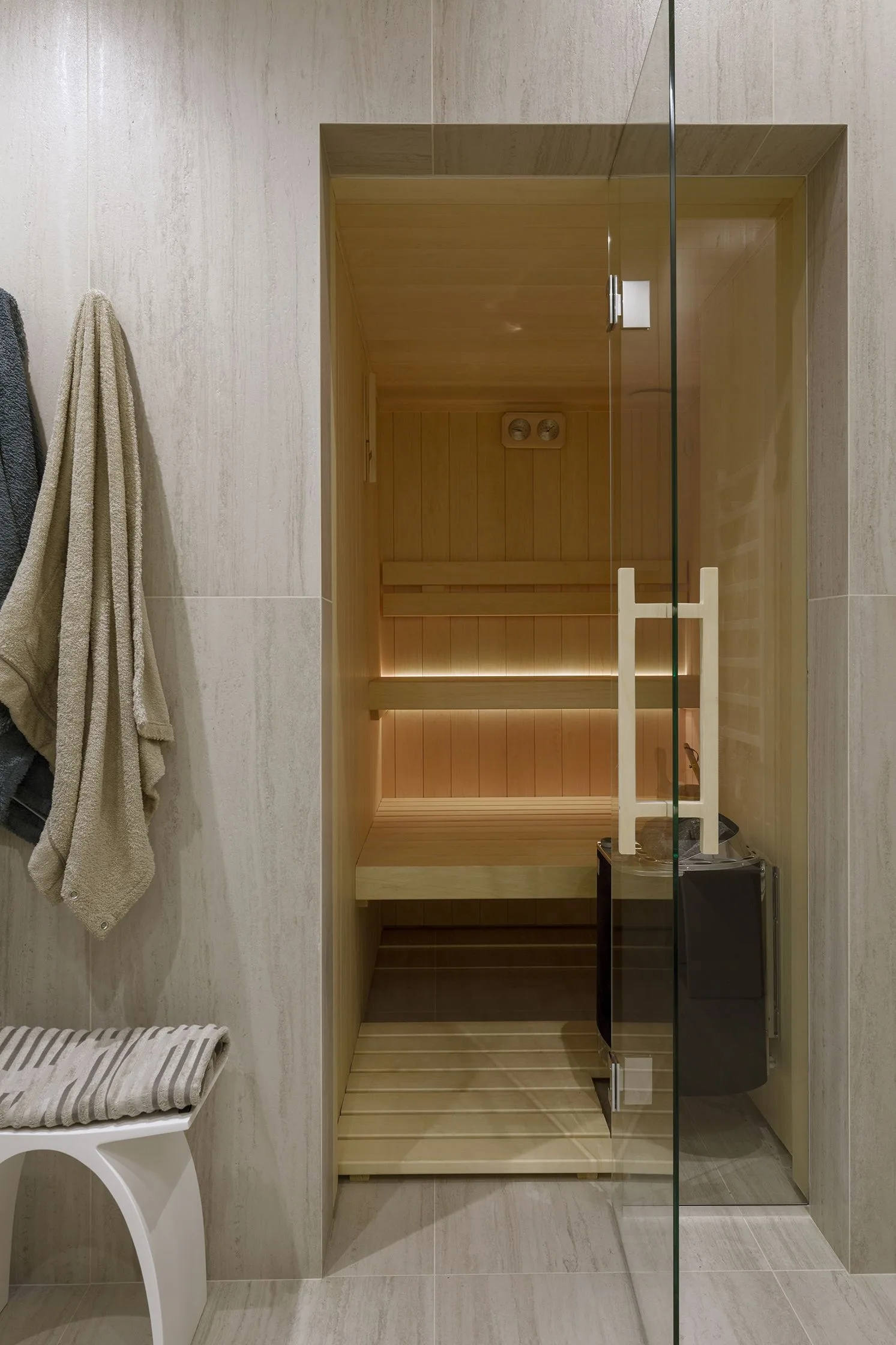 Łazienka z sauną