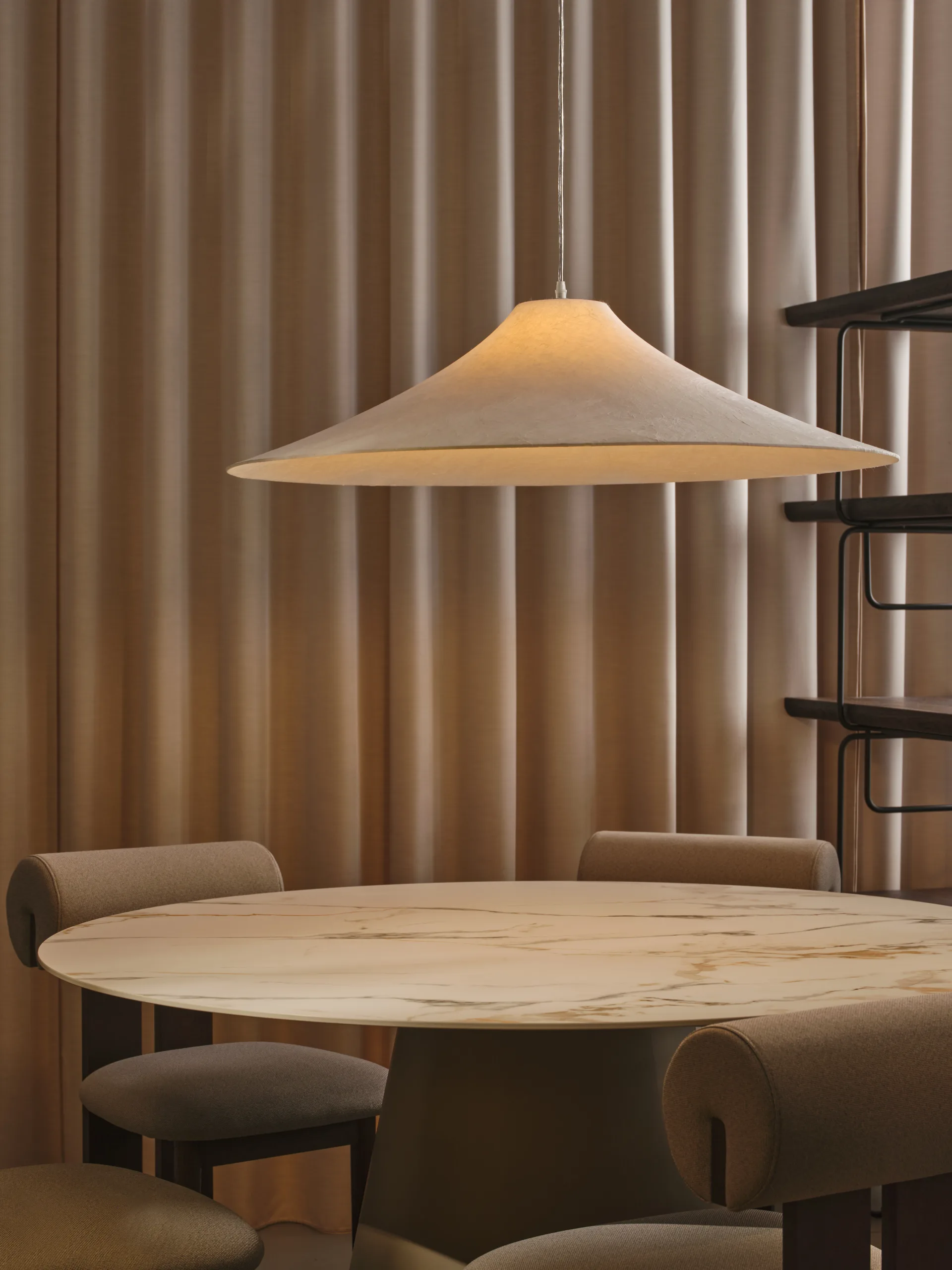 lampa dekoracyjna z jedwabiu