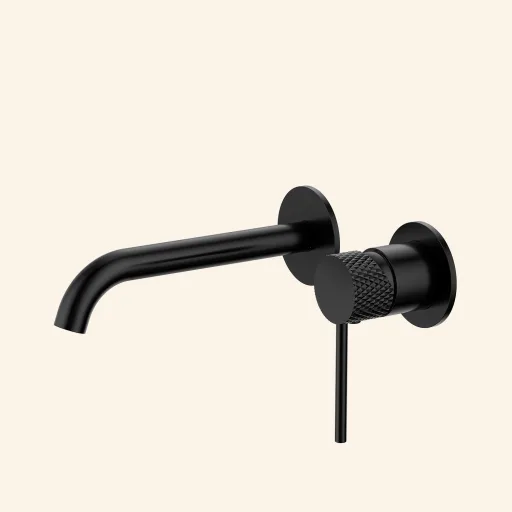Alfa Graver 42 bateria umywalkowa podtynkowa wylewka 180 kolor Spell Noir