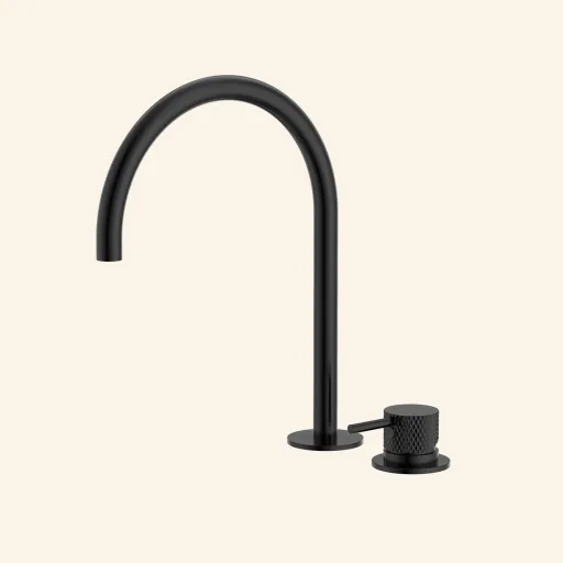 Short Graver 42 bateria umywalkowa z blatu h210 mm kolor Spell Noir