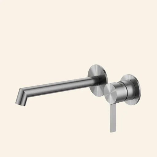 Sigma Flat 42 bateria umywalkowa podtynkowa wylewka 125 kolor Sky Reflect